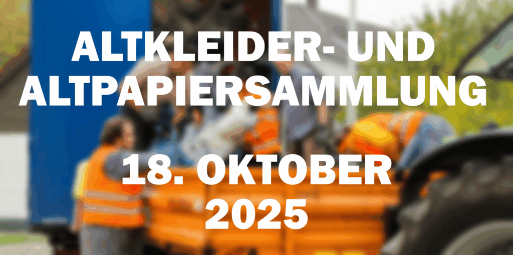 Altkleider- und Altpapiersammlung